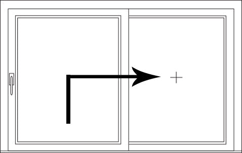 Aluminium - Hefschuifdeur MB-59HS