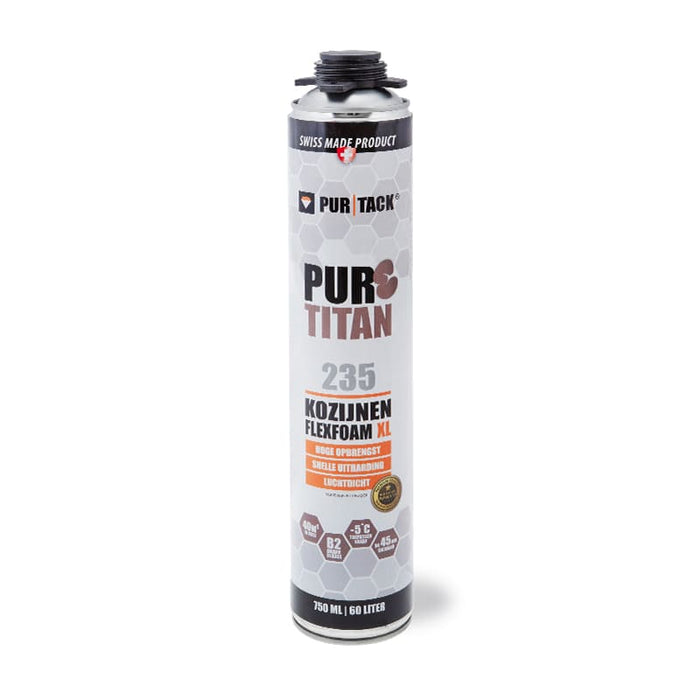 Pur Titan 235 - Elastisch purschuim met hoge opbrengst en snelle verwerking